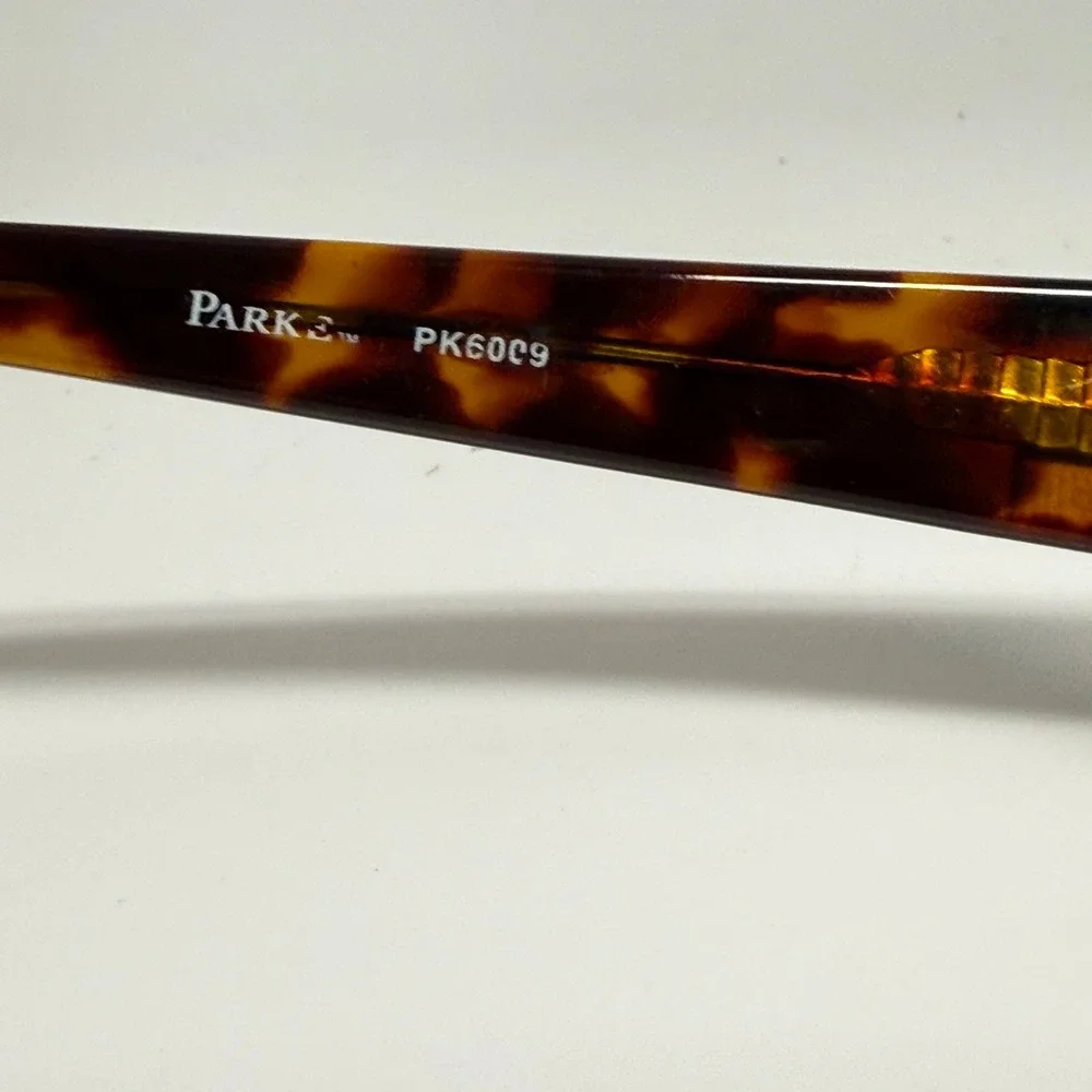 Parker PK6009 Tortoise Shell Eyeglass Frames Gold Floral Filigree 56-16-140